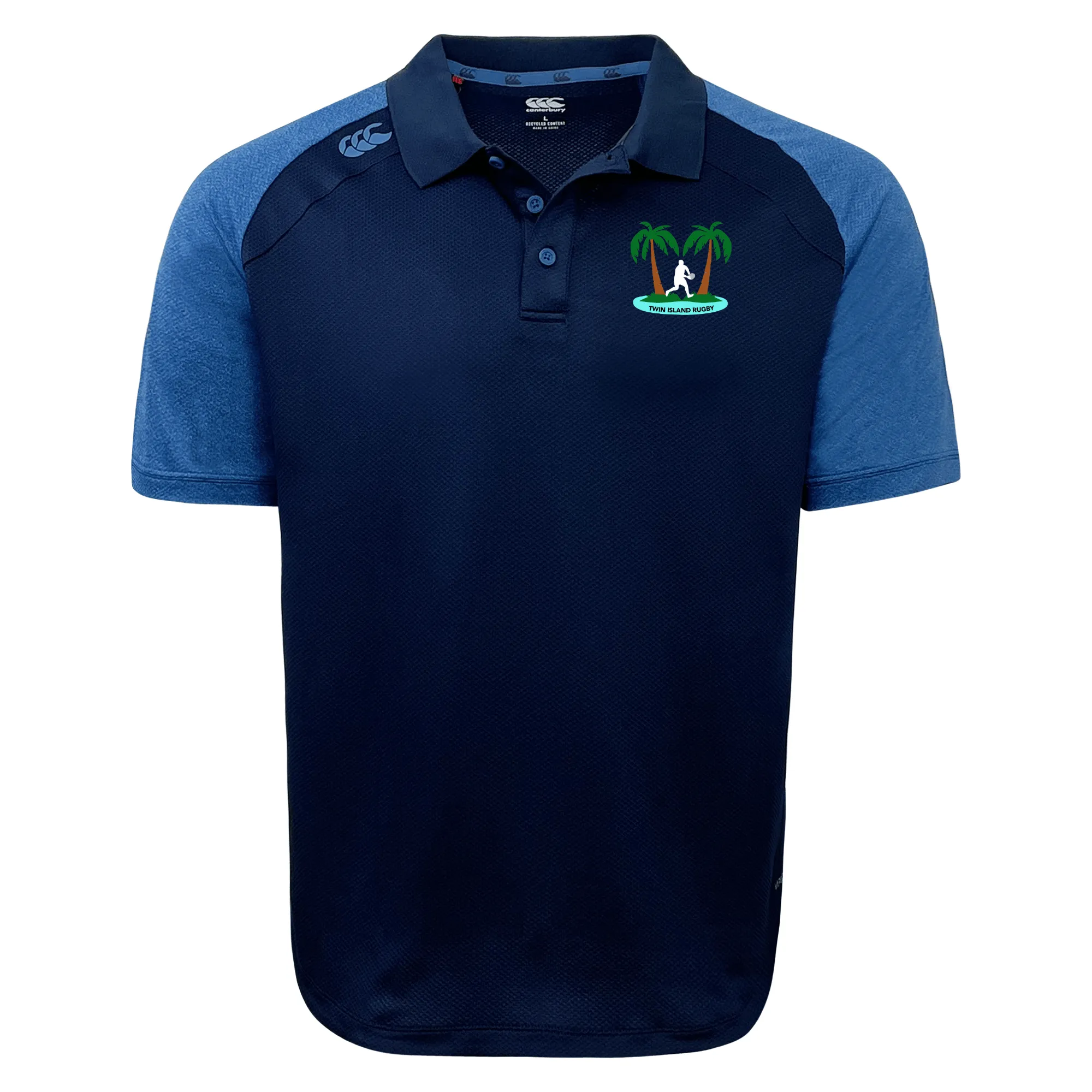 Twin Island Rugby Elite Polo by Canterbury