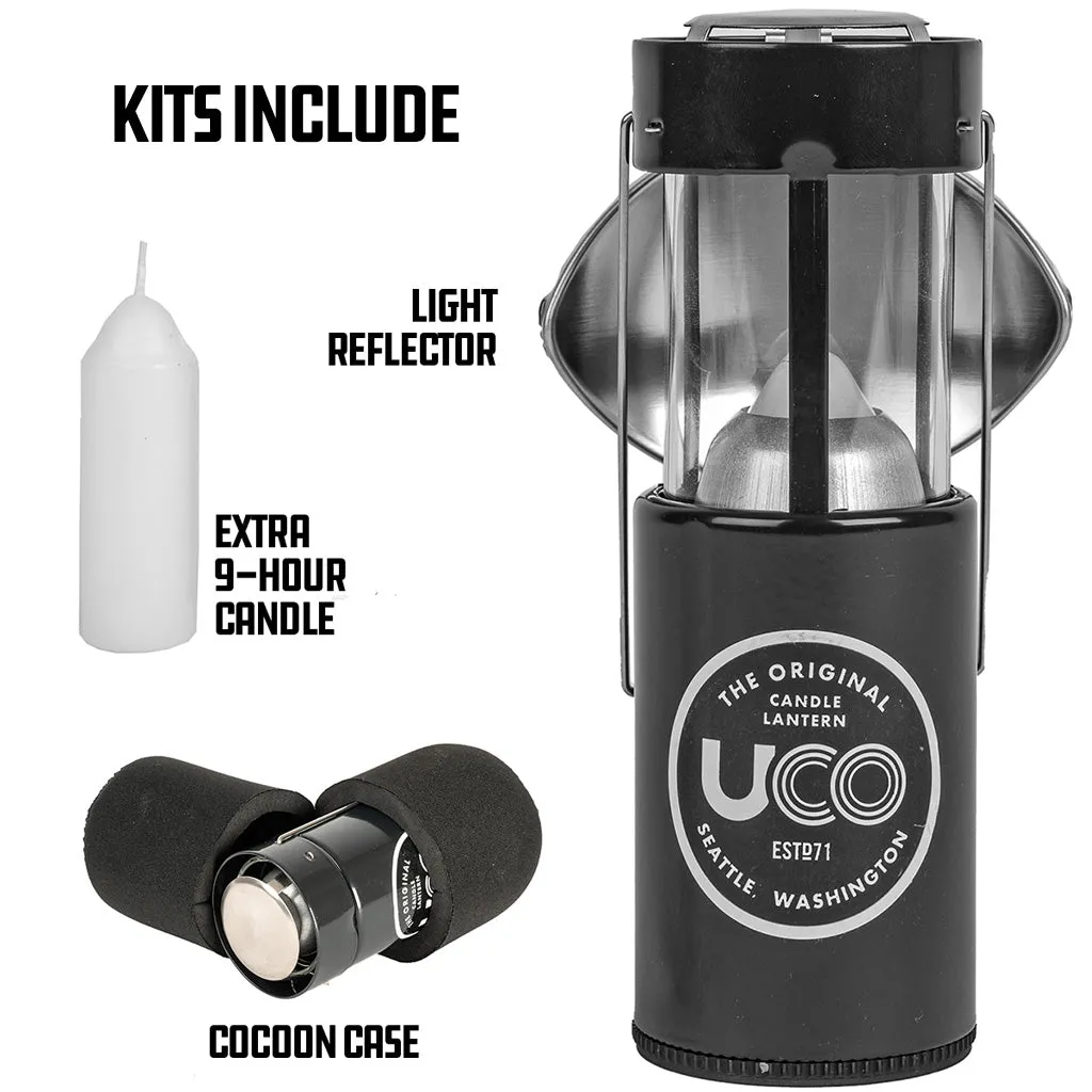 UCO Candle Lantern Kit POWDER COATED PAINTED