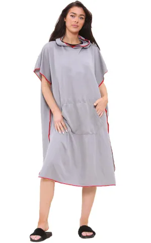 Unisex Hooded Quick Dry Poncho Towel