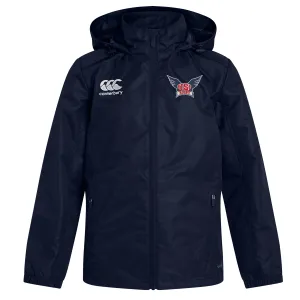 University of Southern Indiana Club Vaposhield Full Zip Rain Jacket by Canterbury
