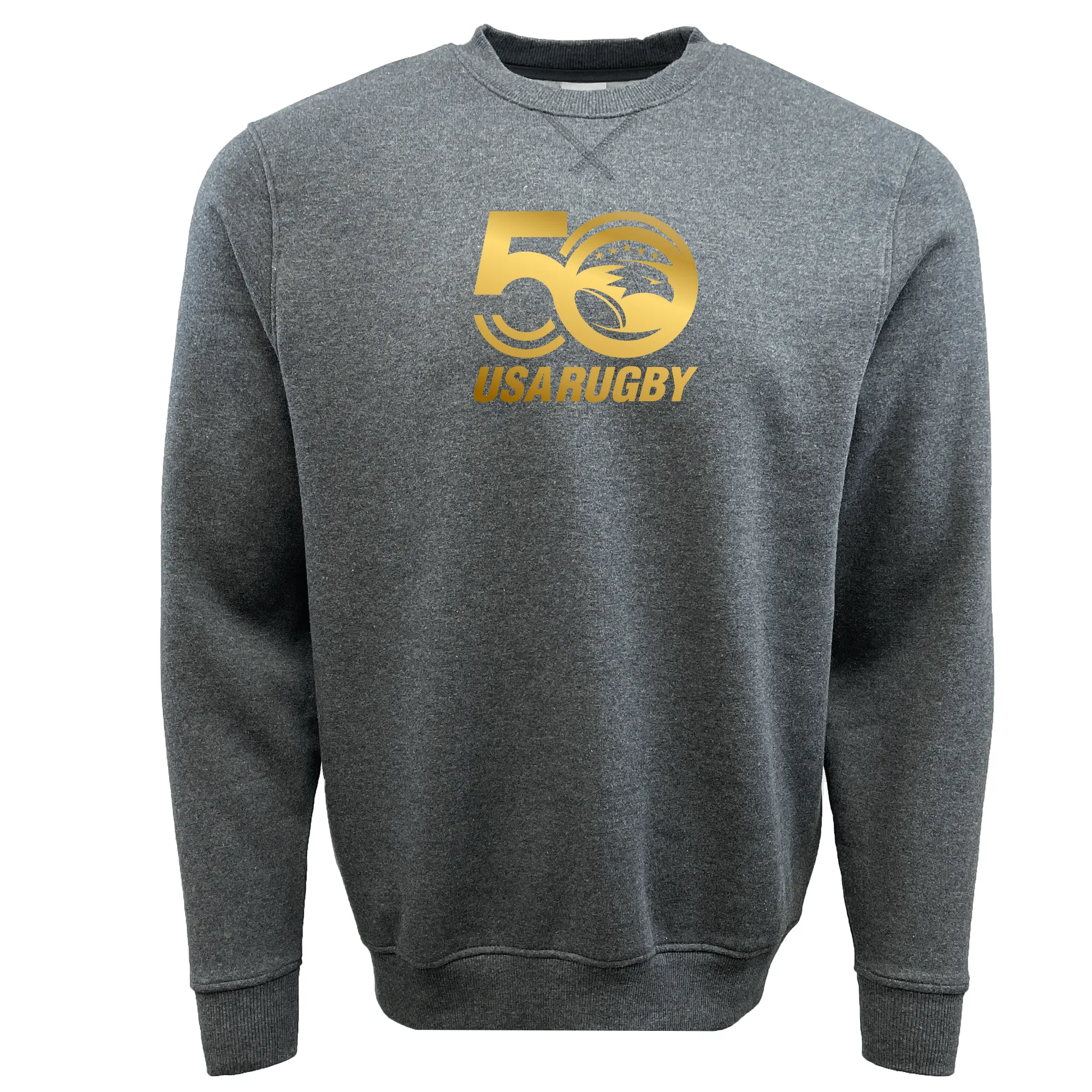 USA Rugby 50th Anniversary Fleece Crewneck Sweatshirt