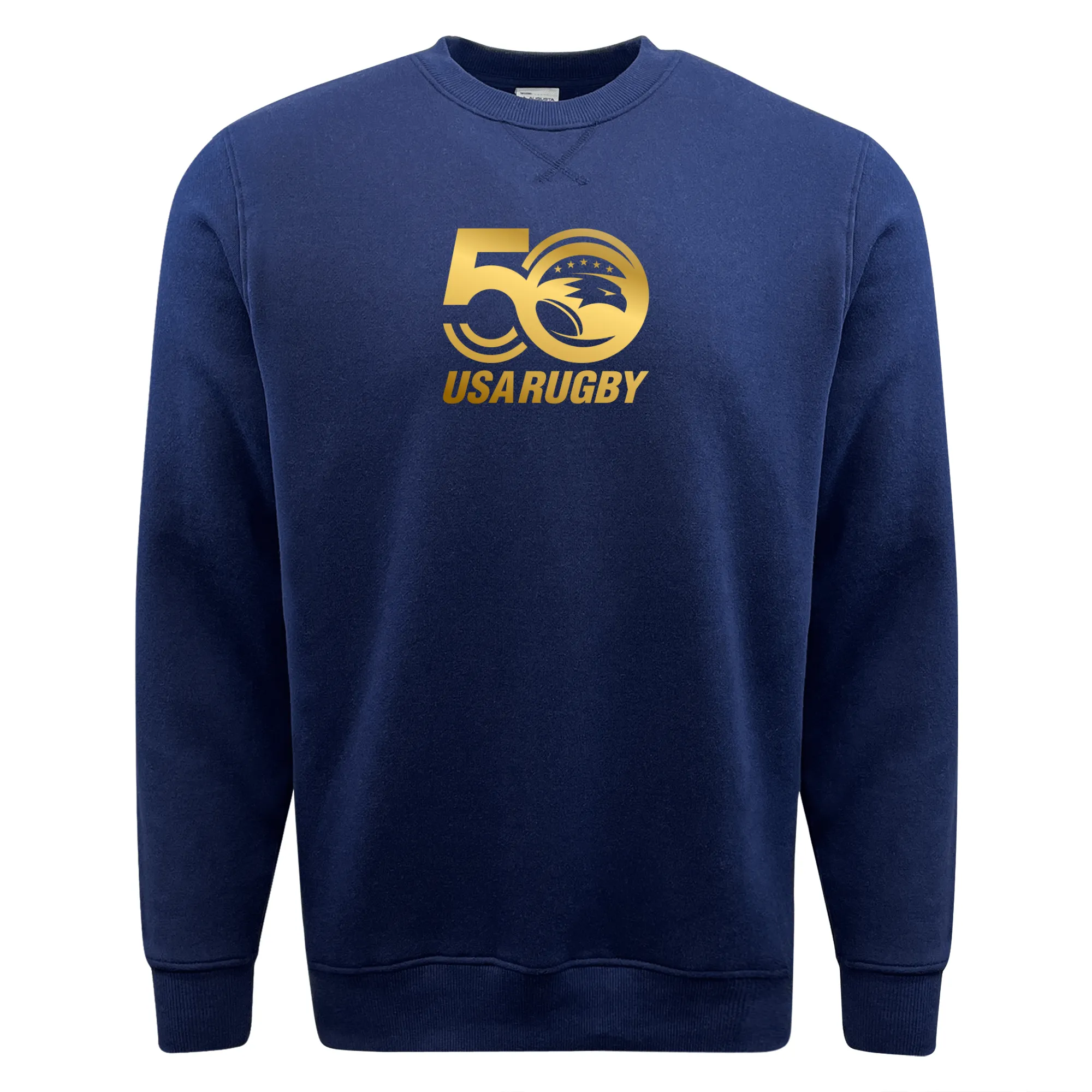 USA Rugby 50th Anniversary Fleece Crewneck Sweatshirt
