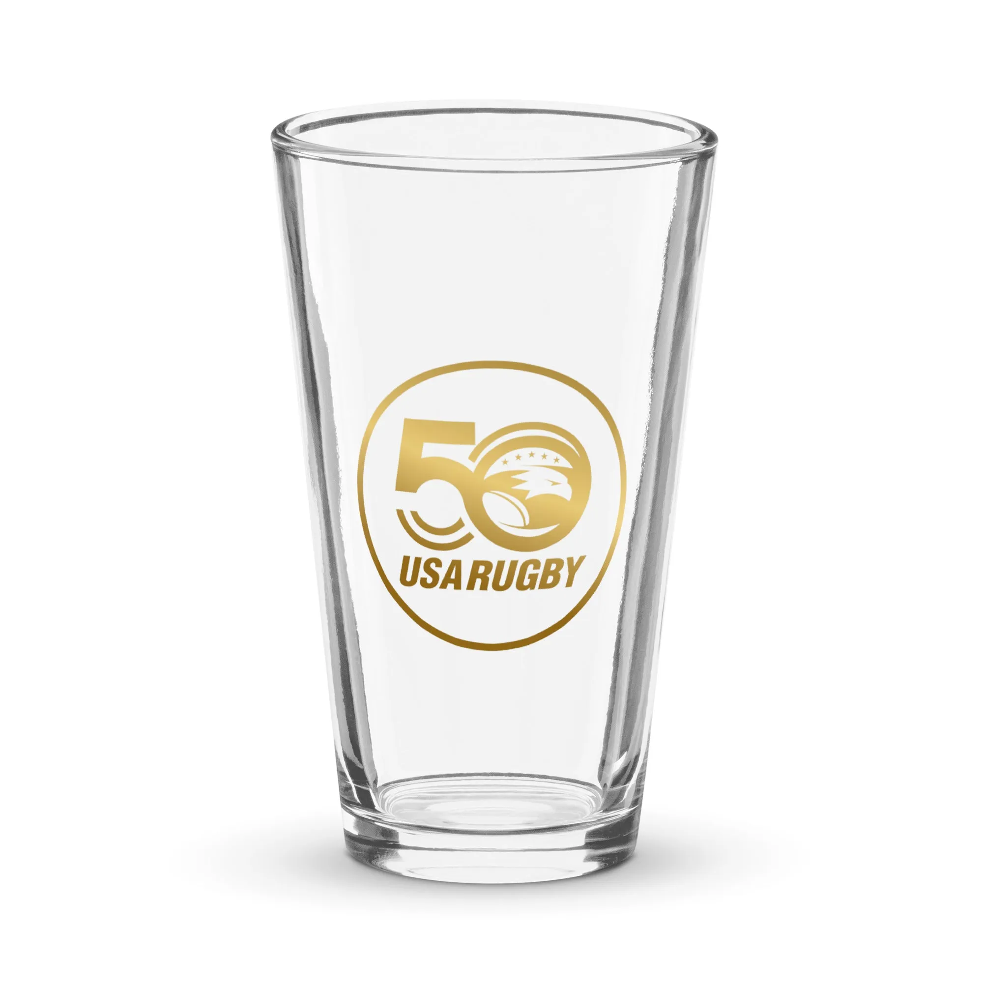 USA Rugby 50th Anniversary Shaker Pint Glass