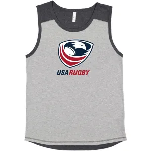 USA Rugby Crest Contrast Tank Top