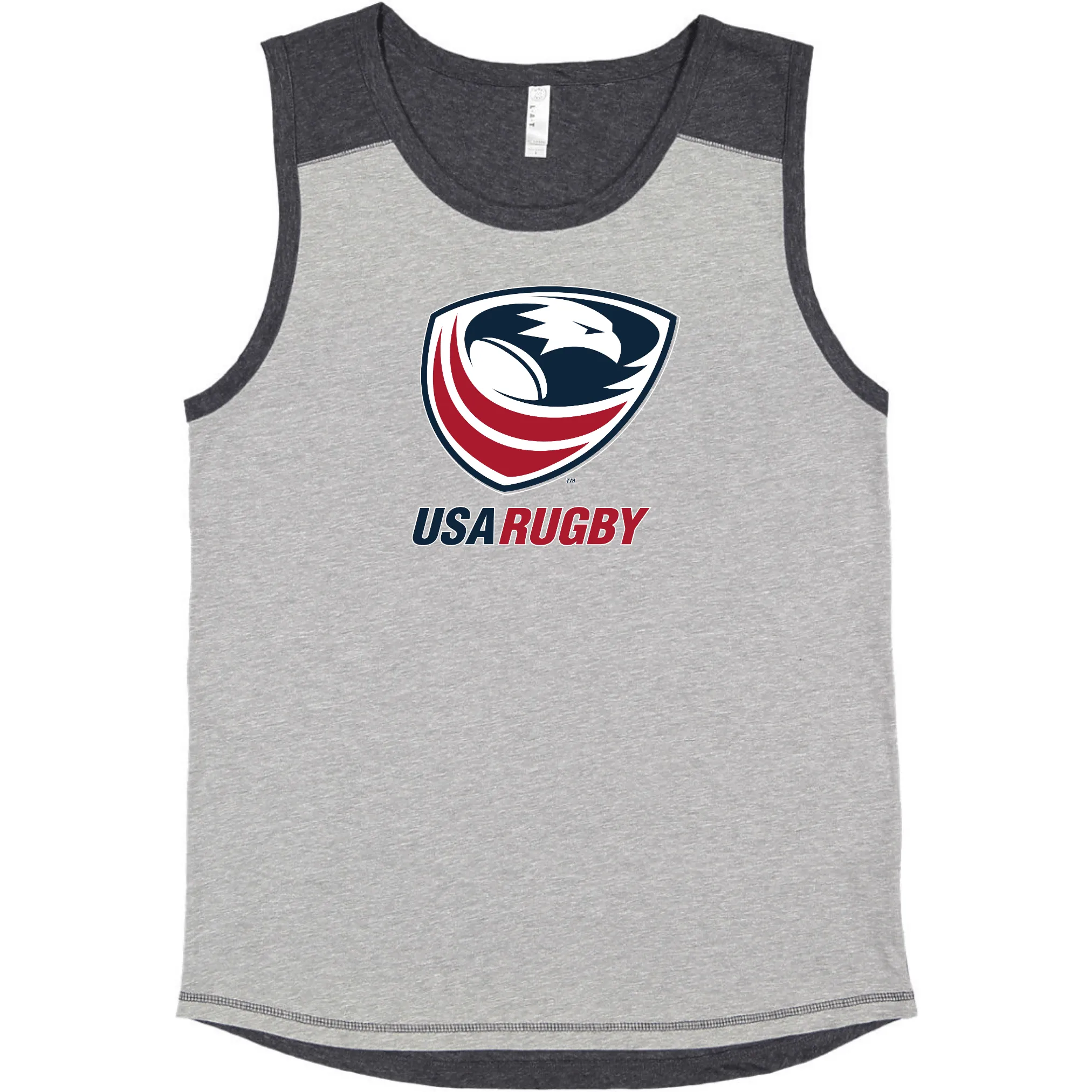 USA Rugby Crest Contrast Tank Top
