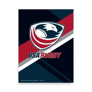 USA Rugby Eagles Poster