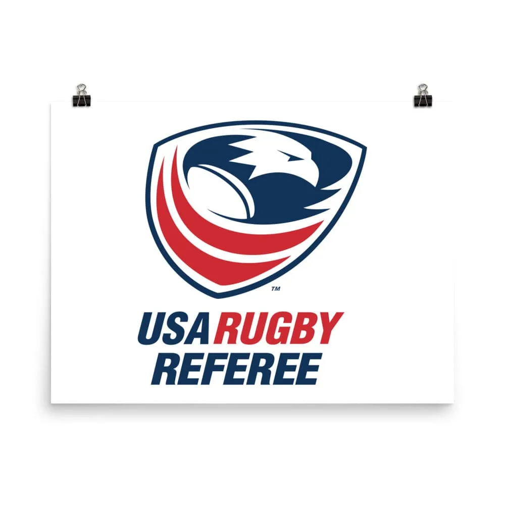 USA Rugby Referees Poster