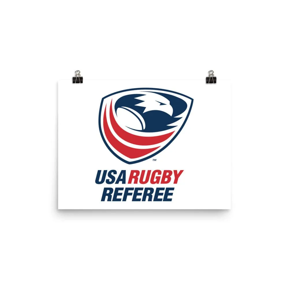 USA Rugby Referees Poster