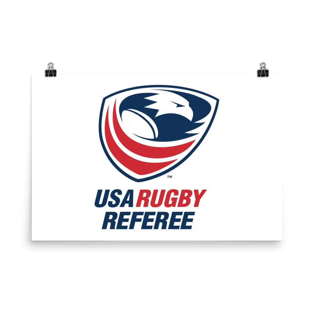 USA Rugby Referees Poster
