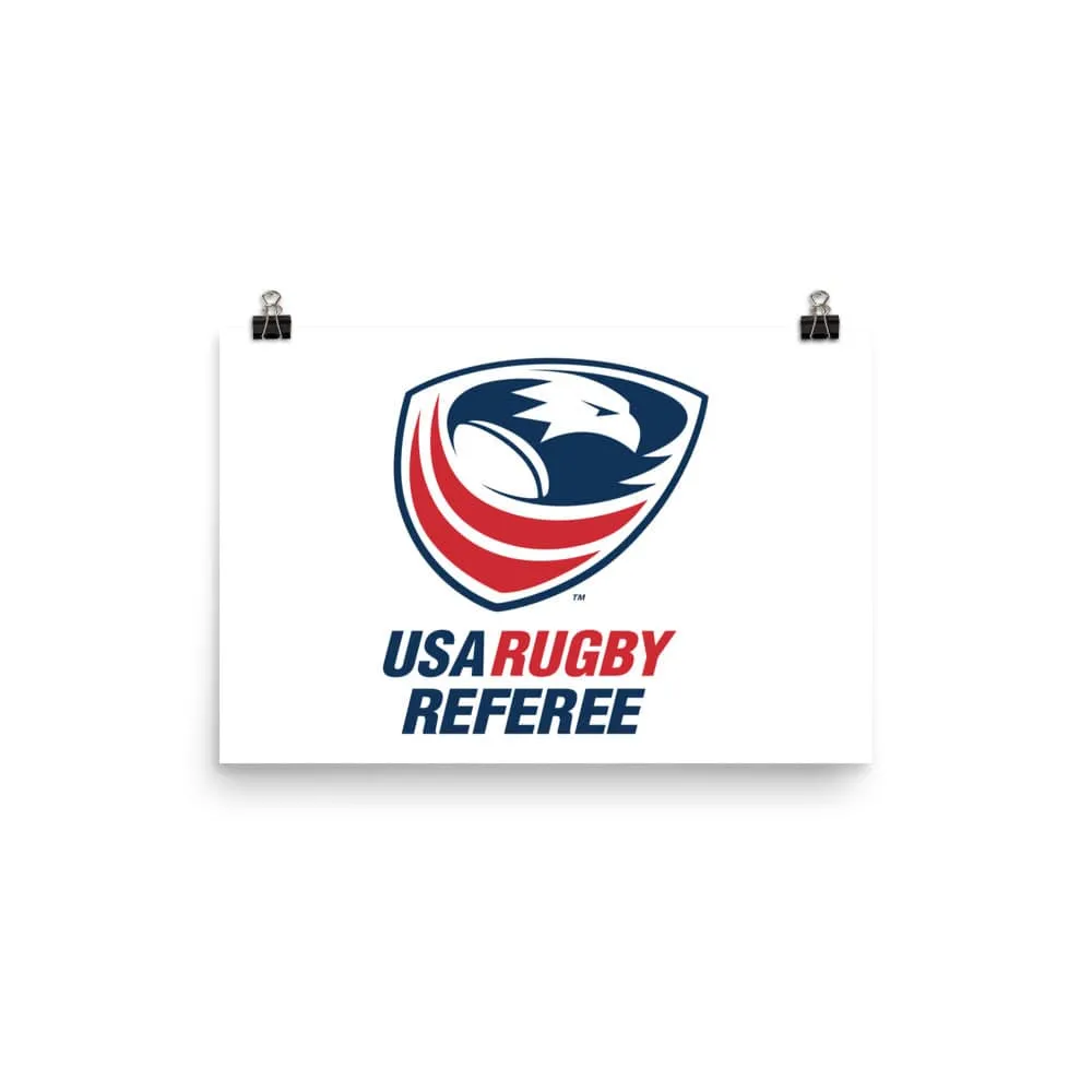 USA Rugby Referees Poster