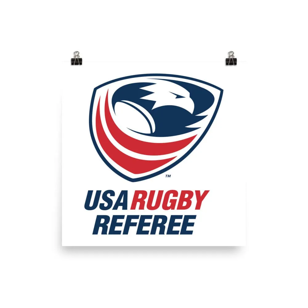 USA Rugby Referees Poster
