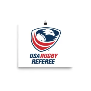 USA Rugby Referees Poster