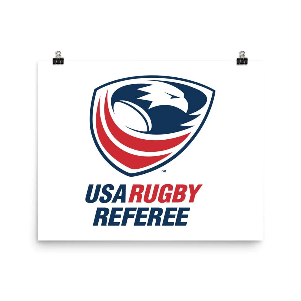 USA Rugby Referees Poster