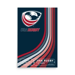USA Rugby Victory Poster