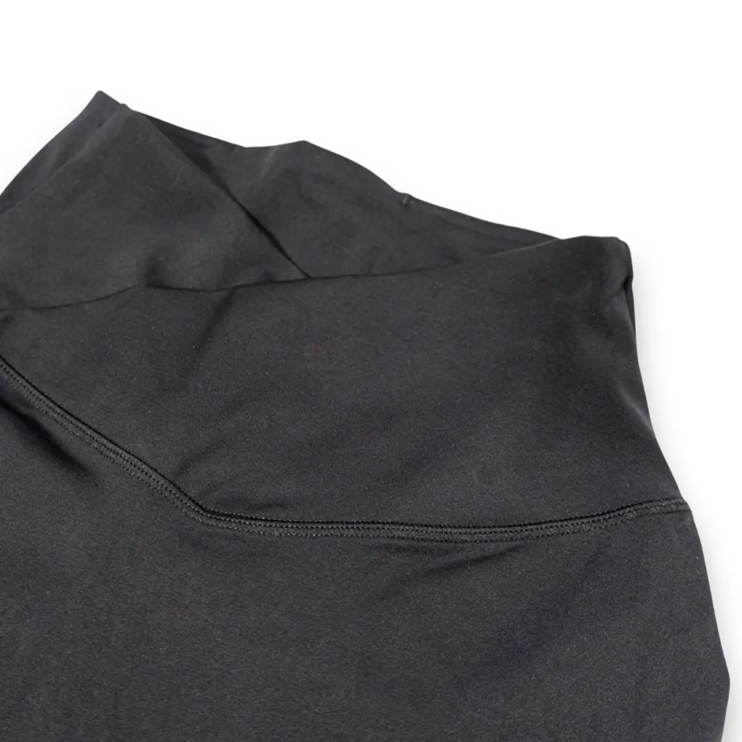 V Waist Yoga Short (Black)