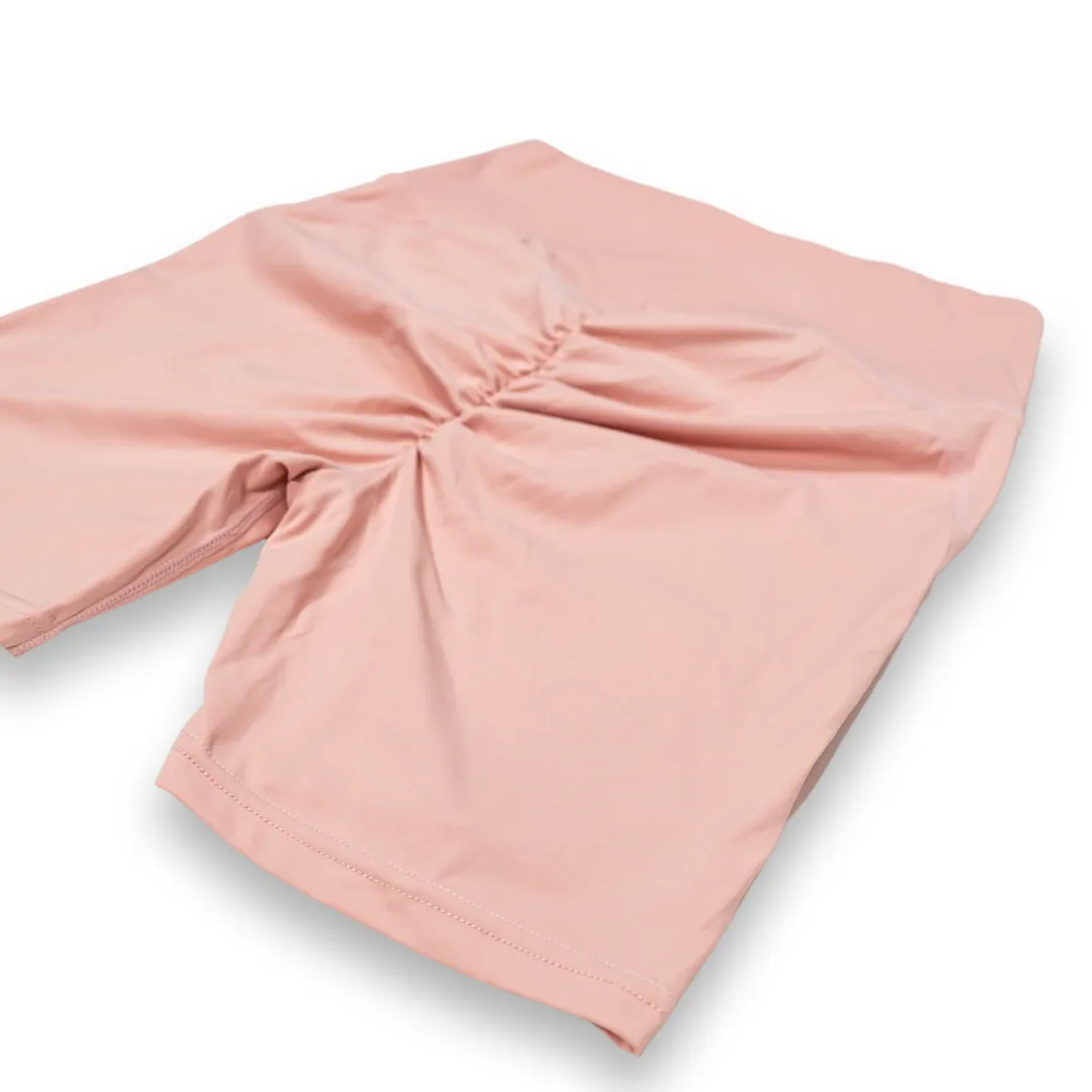 V Waist Yoga Short (Blush)