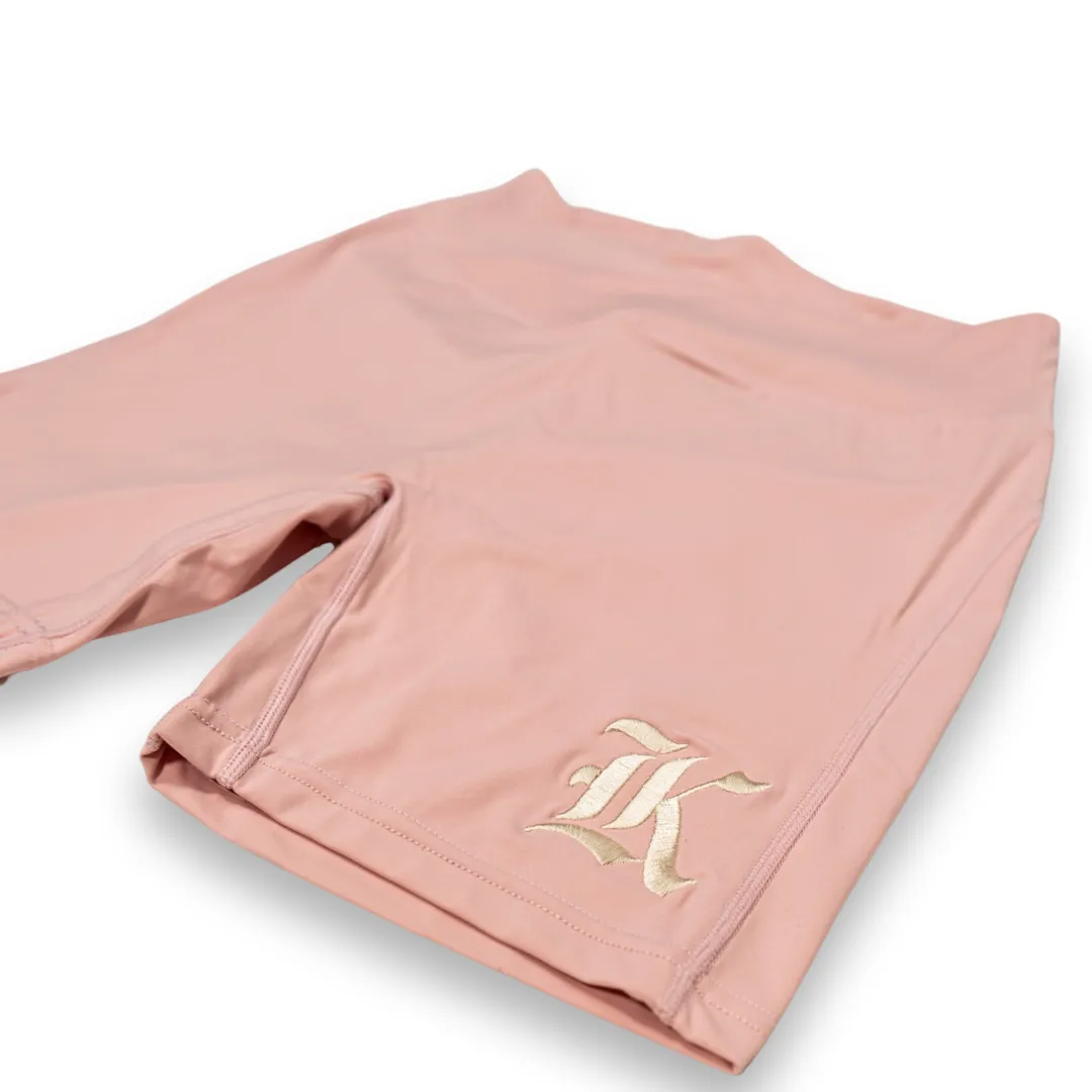 V Waist Yoga Short (Blush)