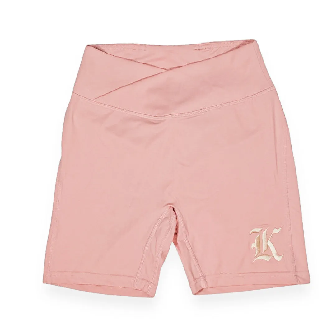V Waist Yoga Short (Blush)