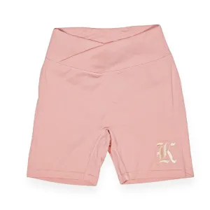V Waist Yoga Short (Blush)