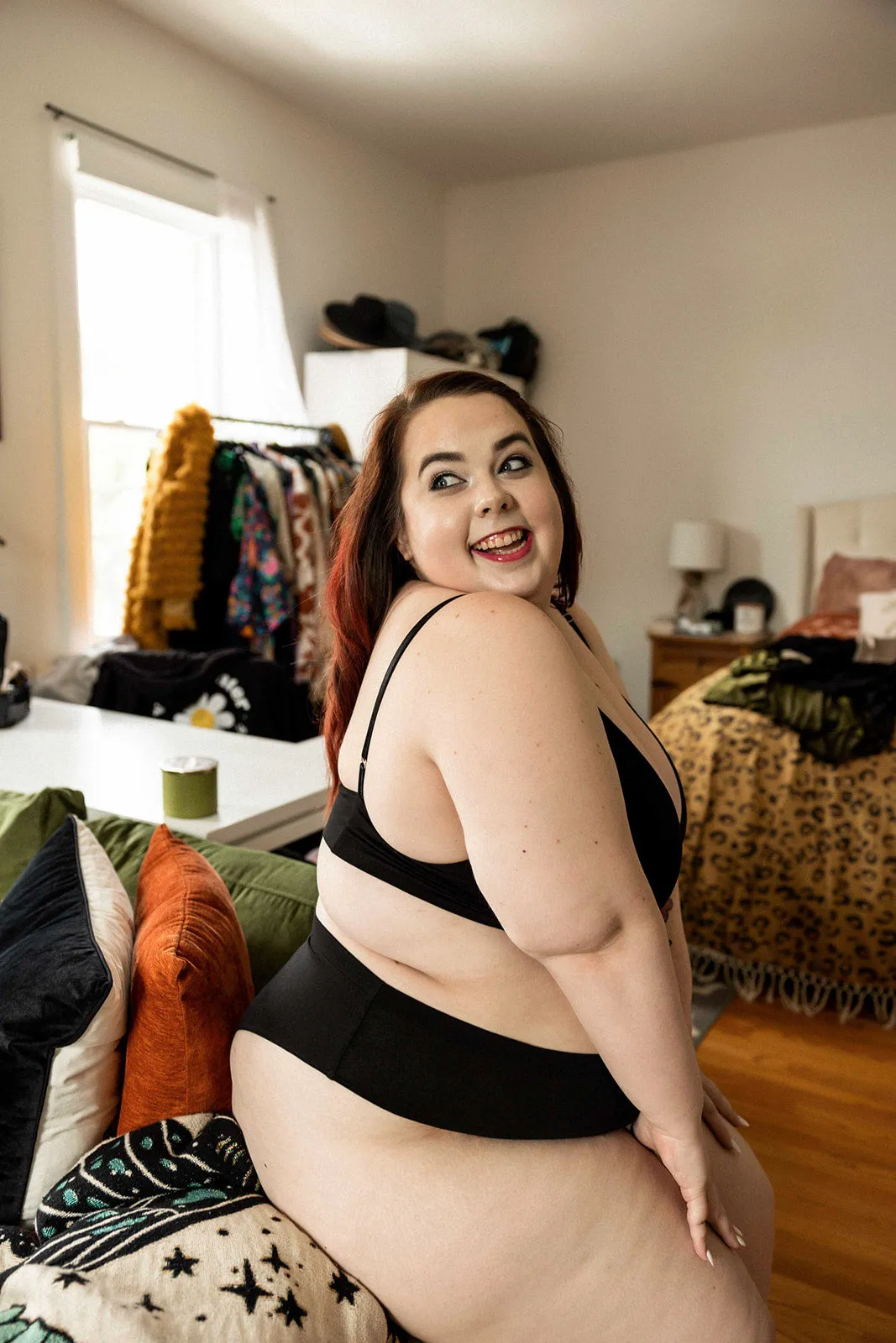 vada winter x discreture high waist cheeky in black