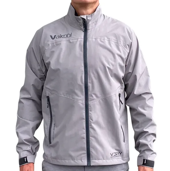 VAIKOBI VDRY PERFORMANCE ZIP JACKET - GREY