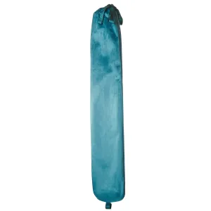 Velvet Long Hot Water Bottle - Teal