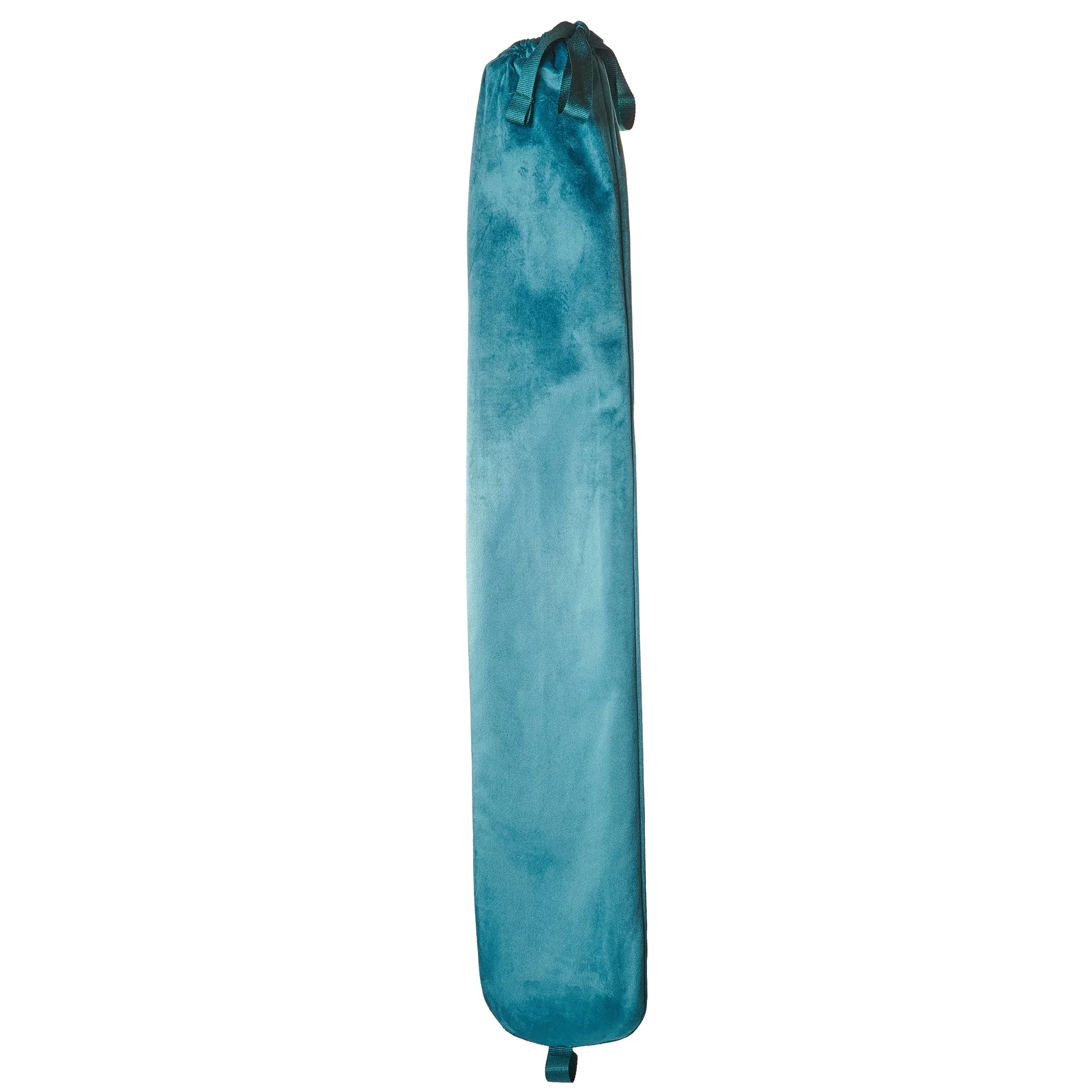 Velvet Long Hot Water Bottle - Teal