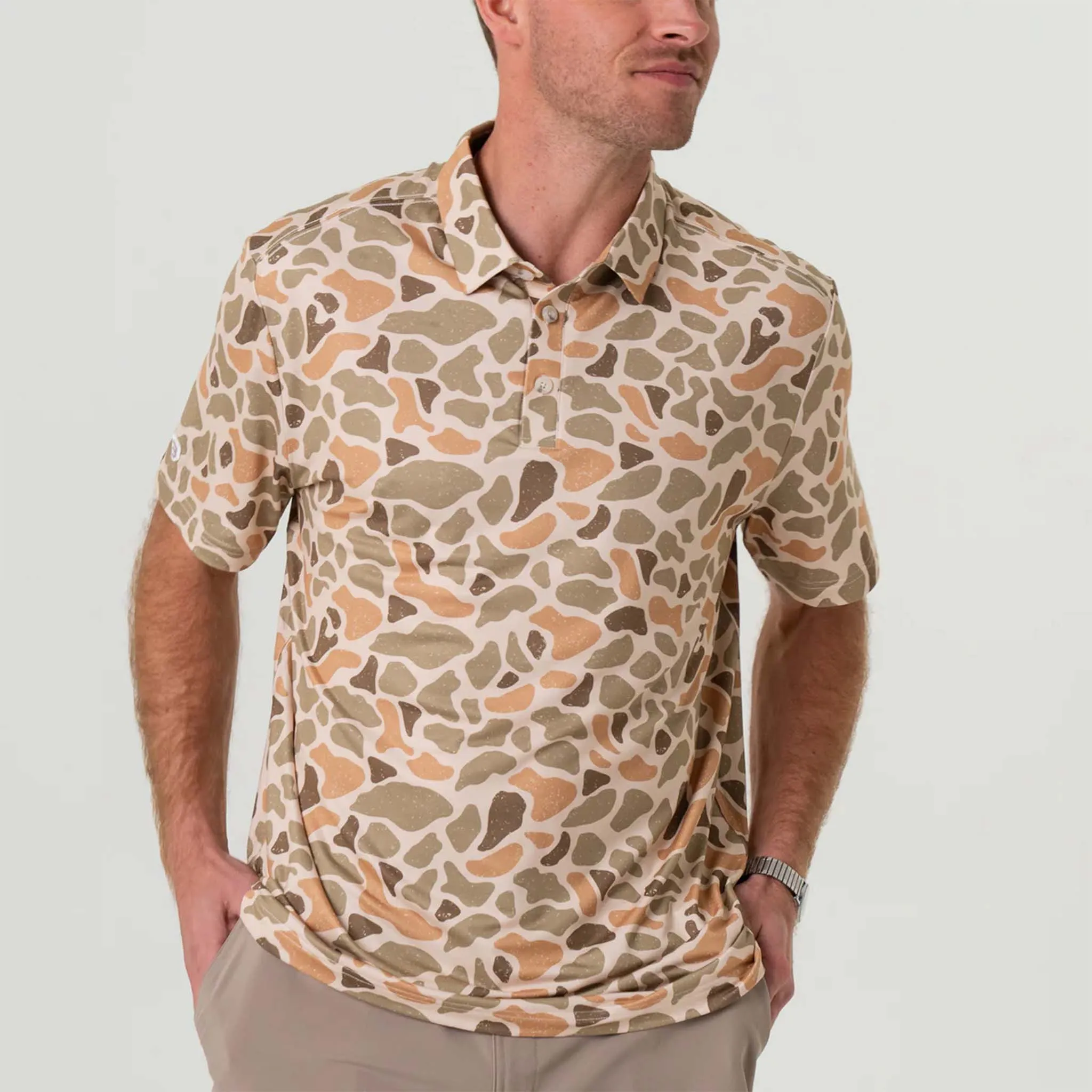 Venado Camo Performance Polo