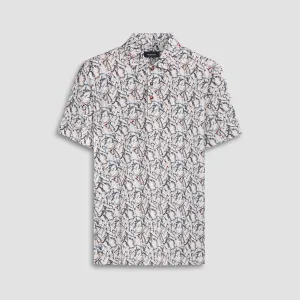Victor Abstract Print OoohCotton Polo