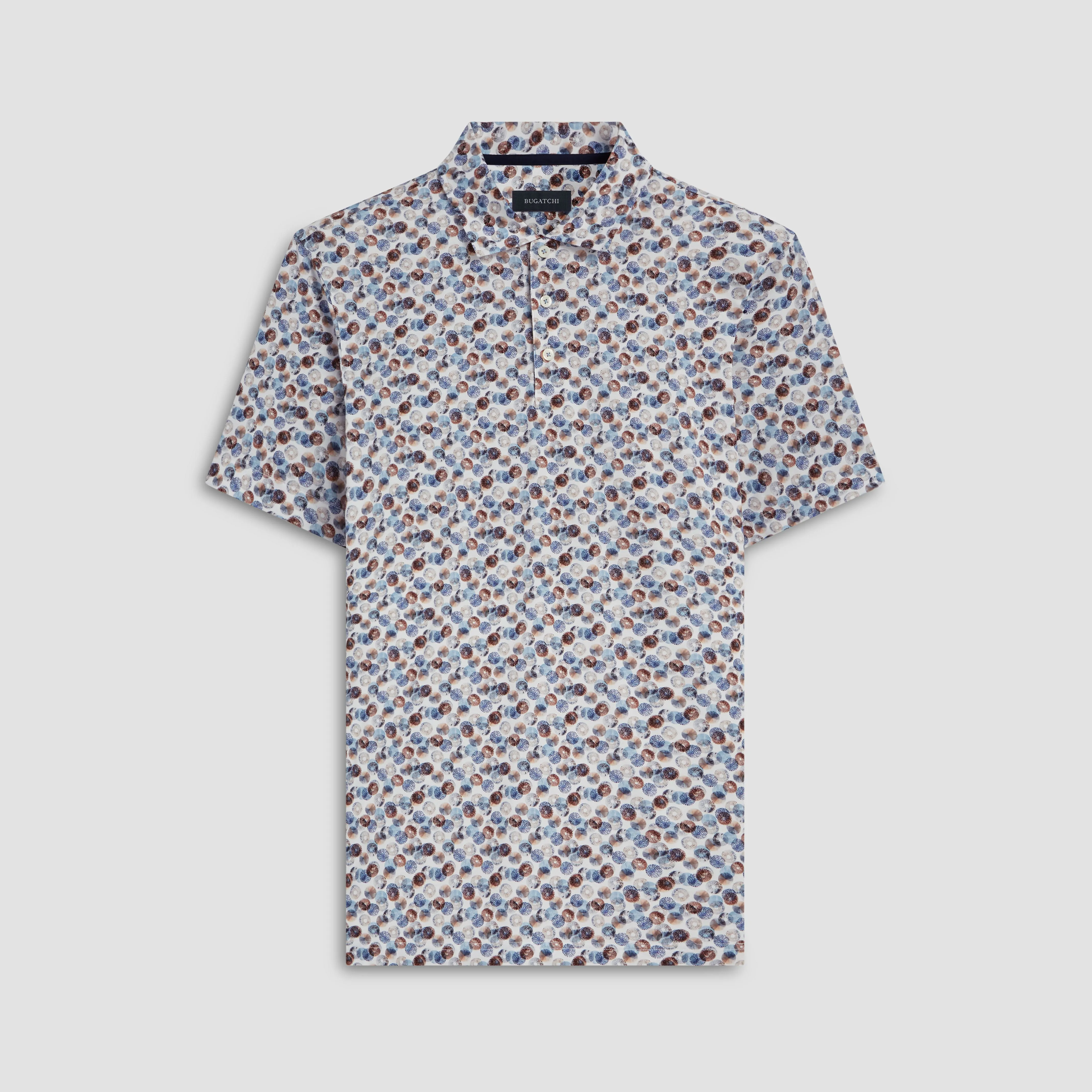 Victor Abstract Print OoohCotton Polo