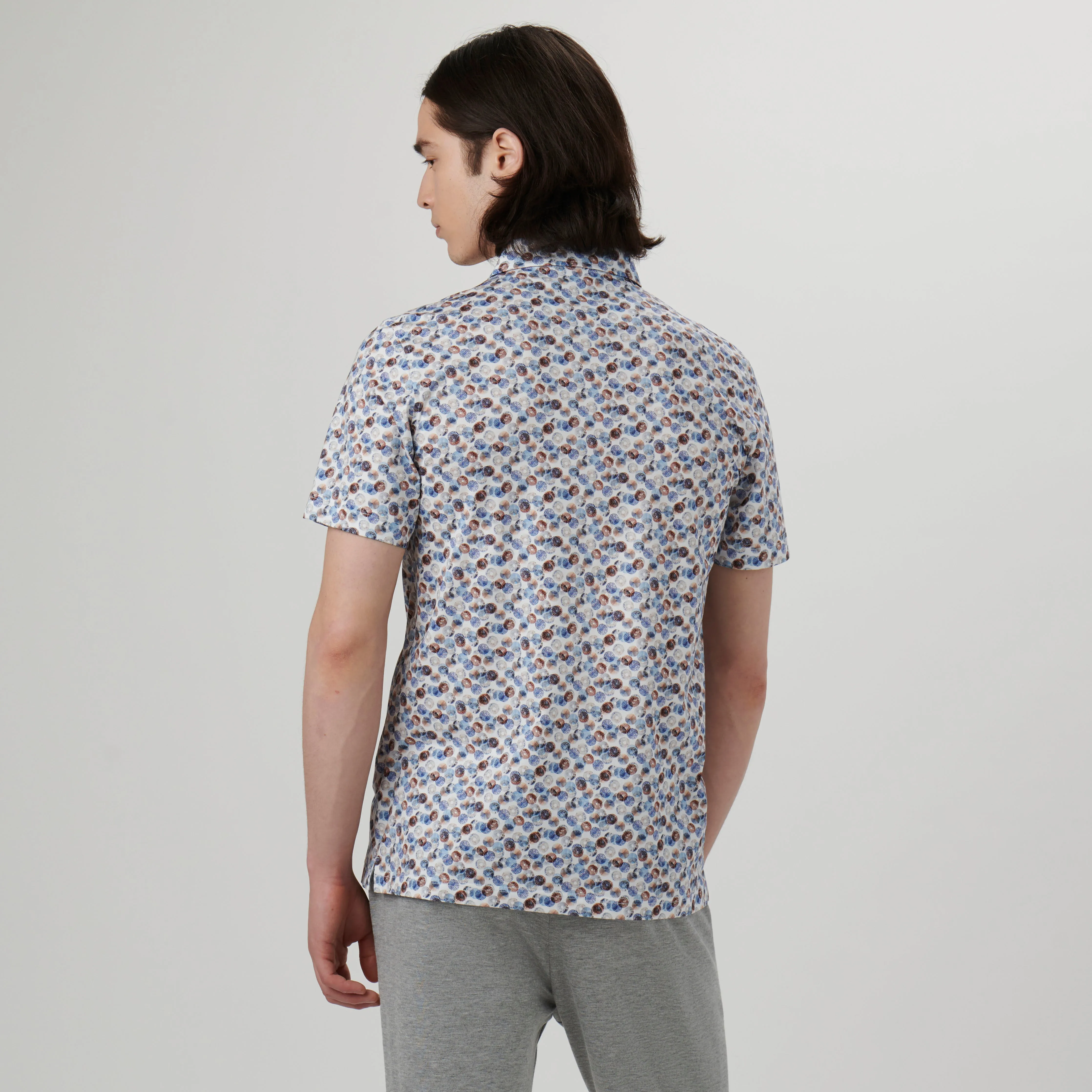 Victor Abstract Print OoohCotton Polo