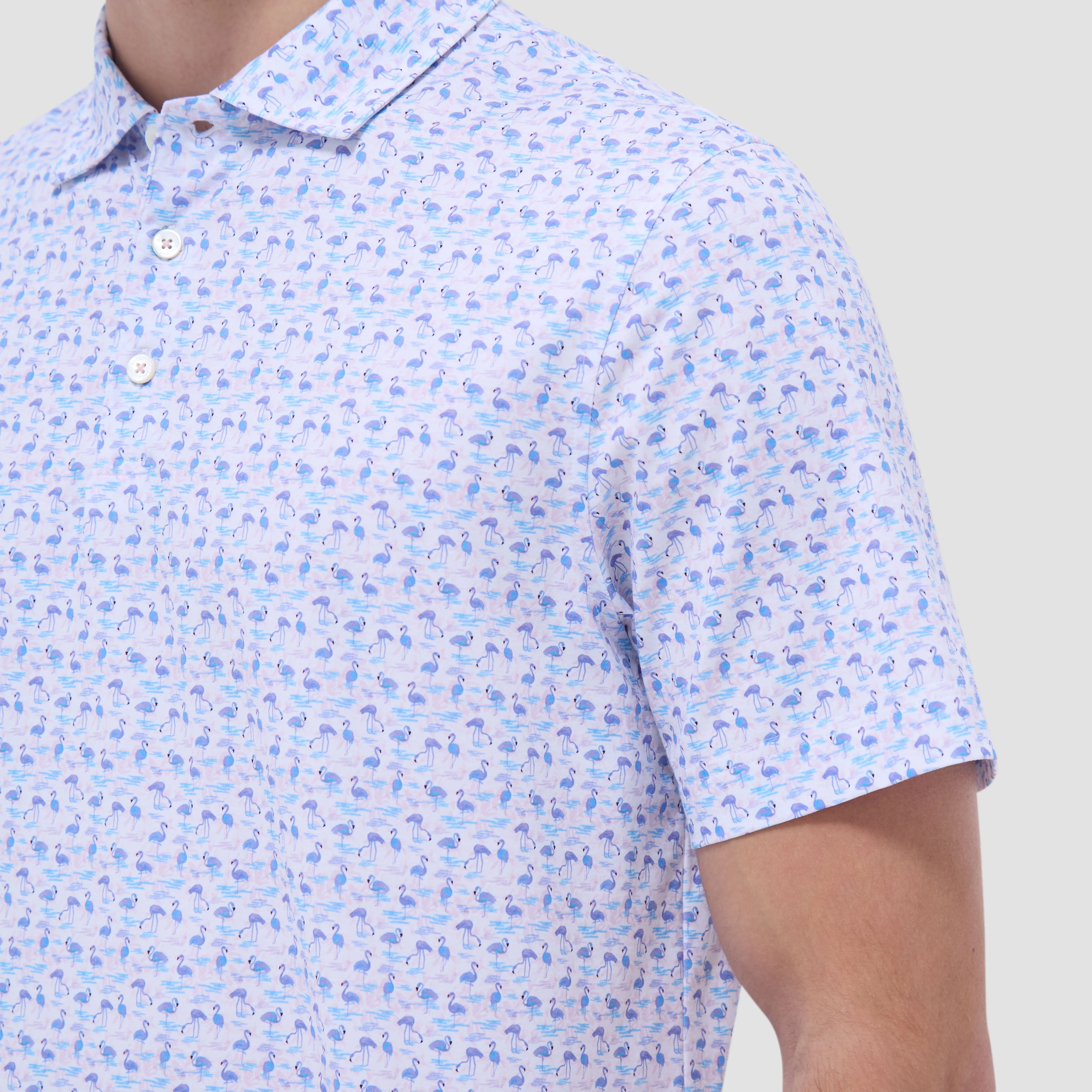 Victor Flamingo OoohCotton Polo Shirt