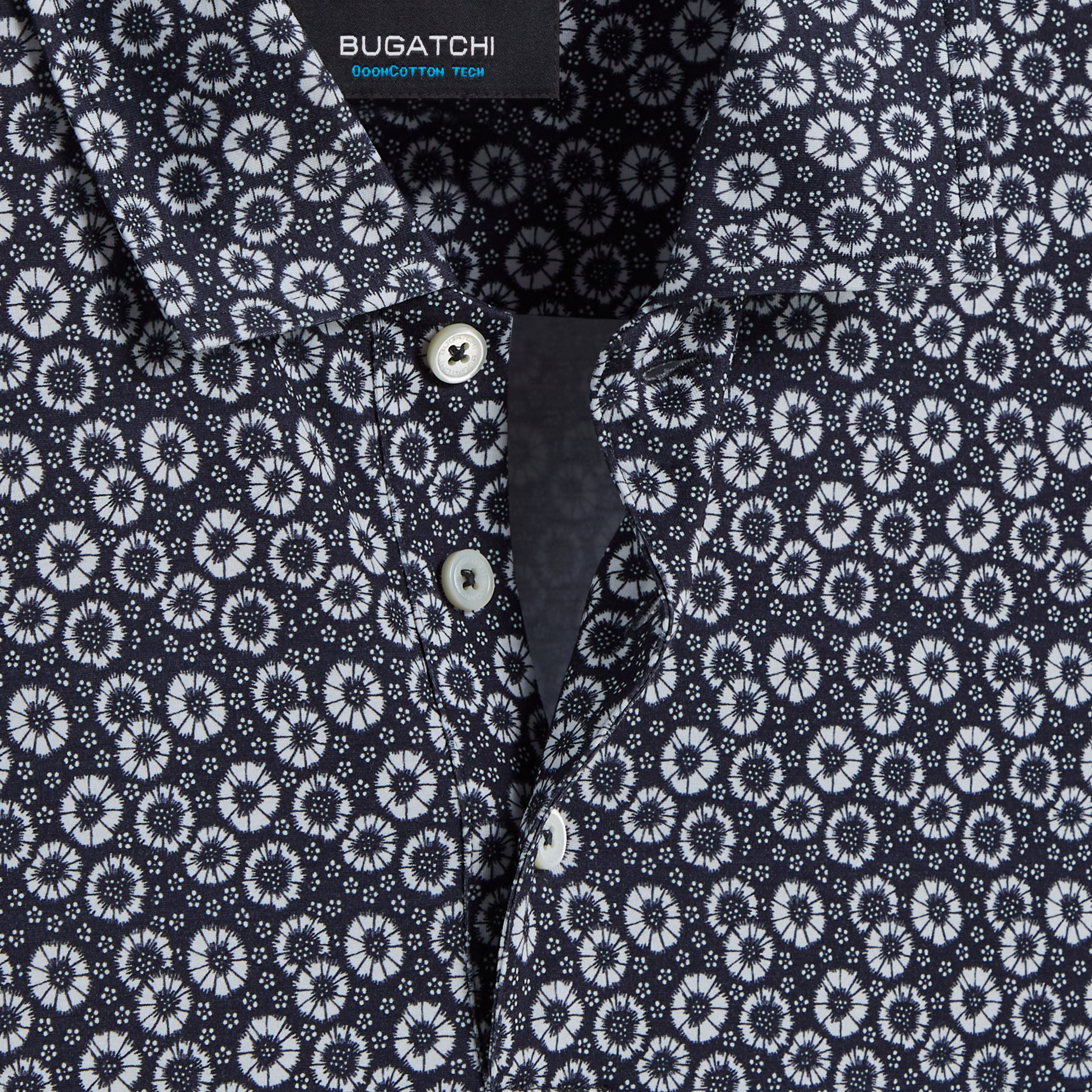 Victor Floral Print OoohCotton Polo