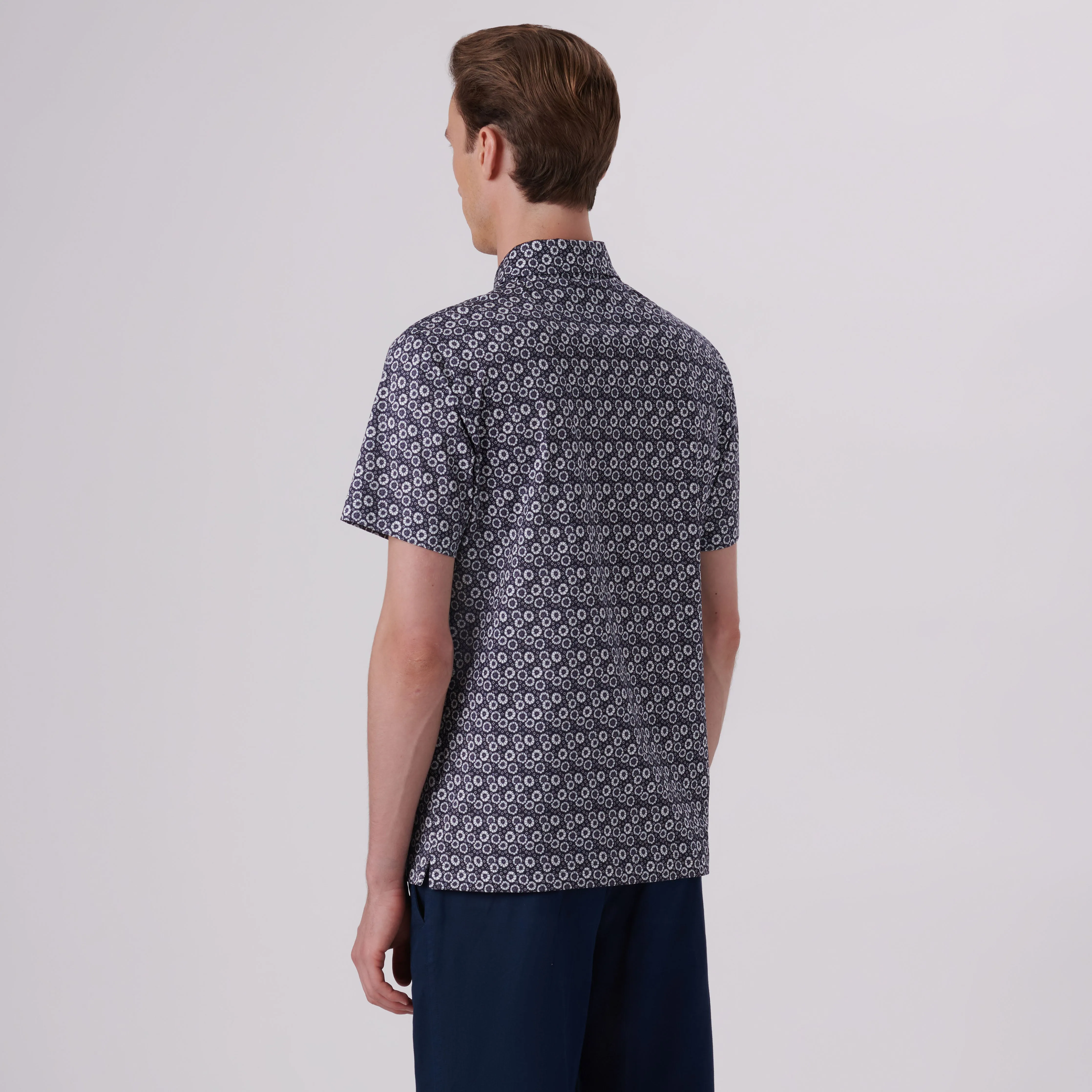Victor Floral Print OoohCotton Polo