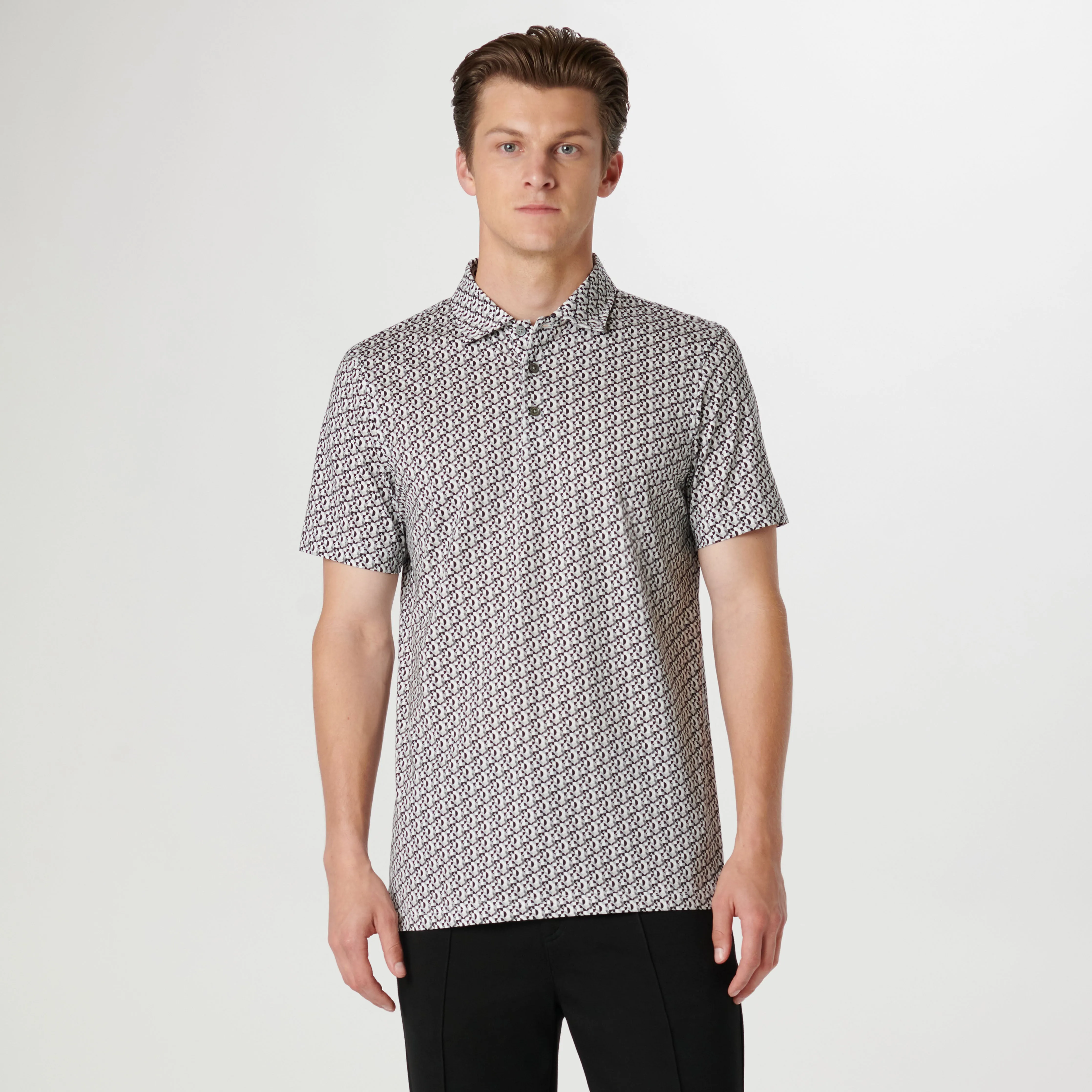Victor Geometric OoohCotton Polo