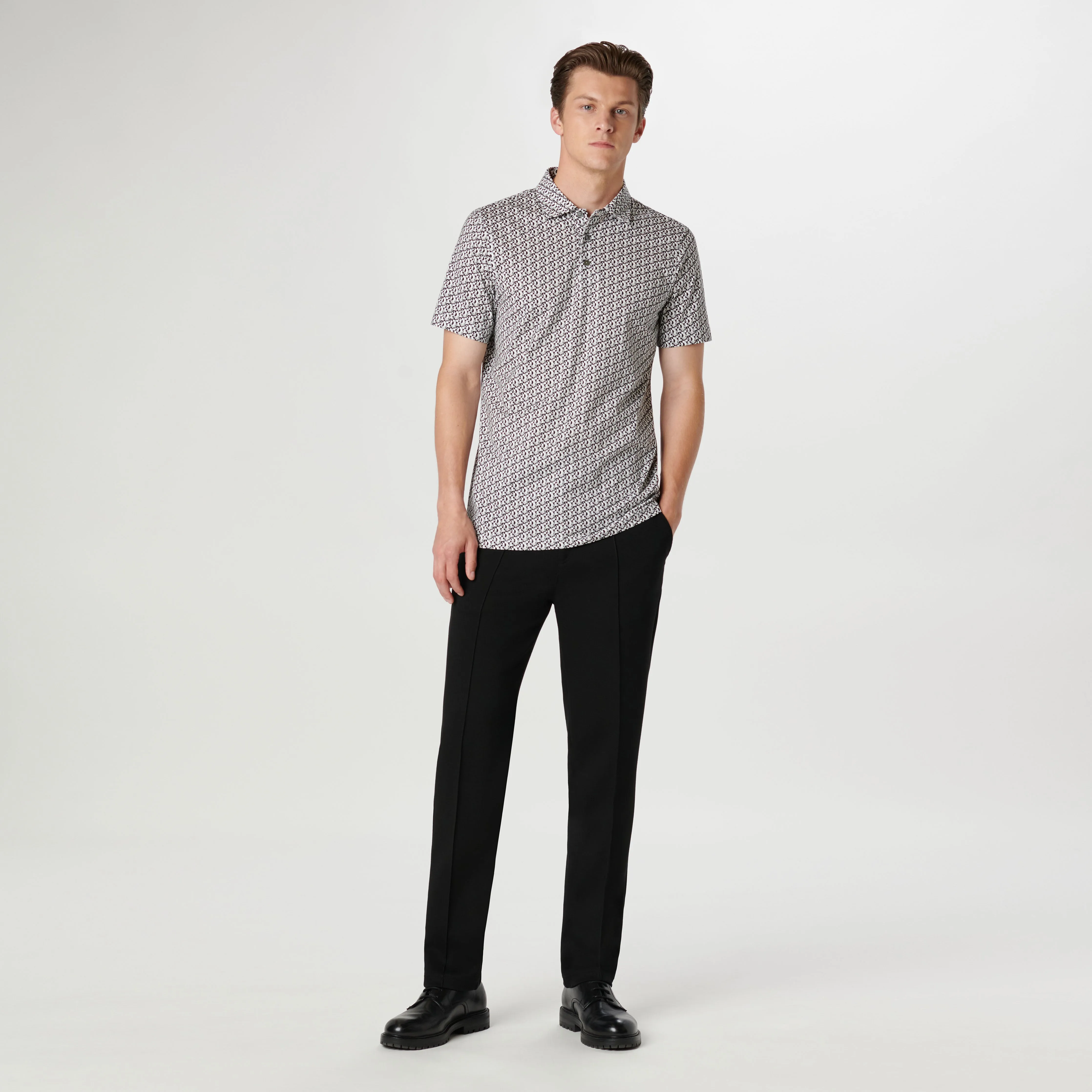Victor Geometric OoohCotton Polo