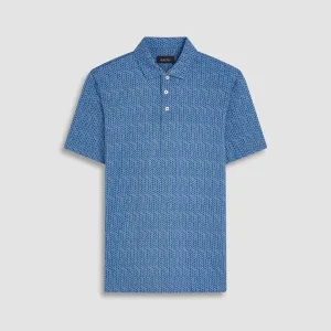 Victor Geometric Print OoohCotton Polo