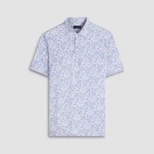 Victor Leaf Print OoohCotton Polo