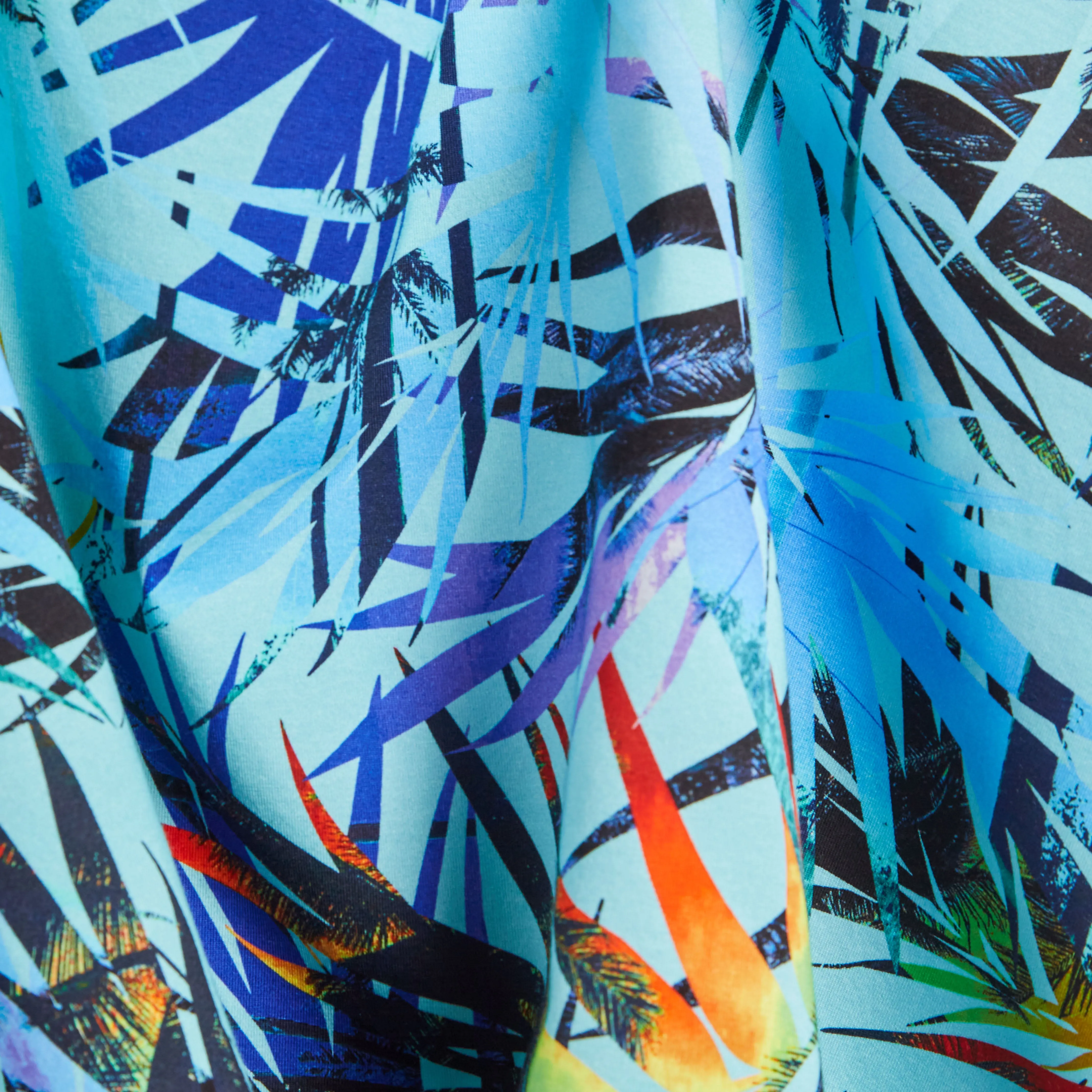 Victor Leaf Print OoohCotton Polo