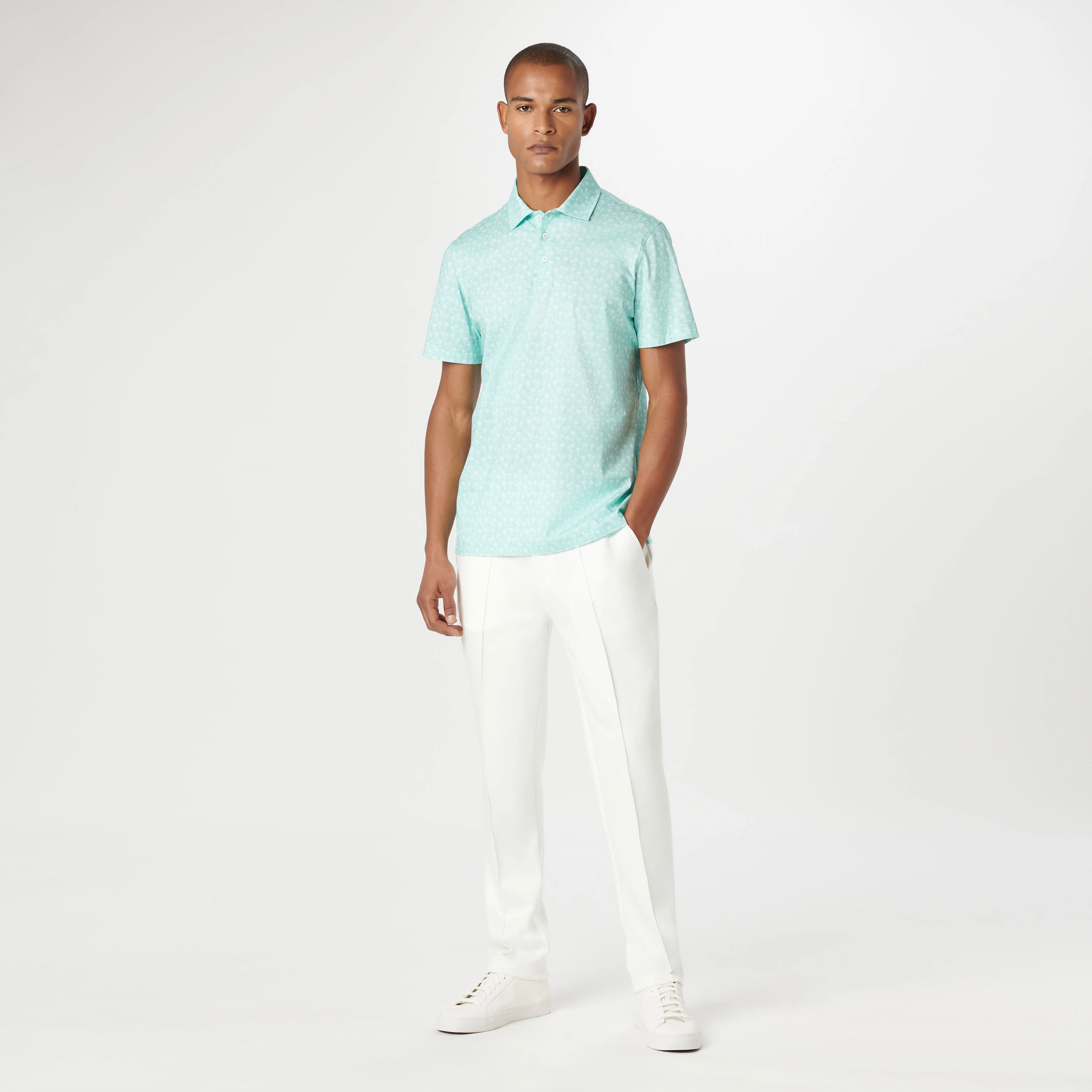Victor Palm Tree OoohCotton Polo