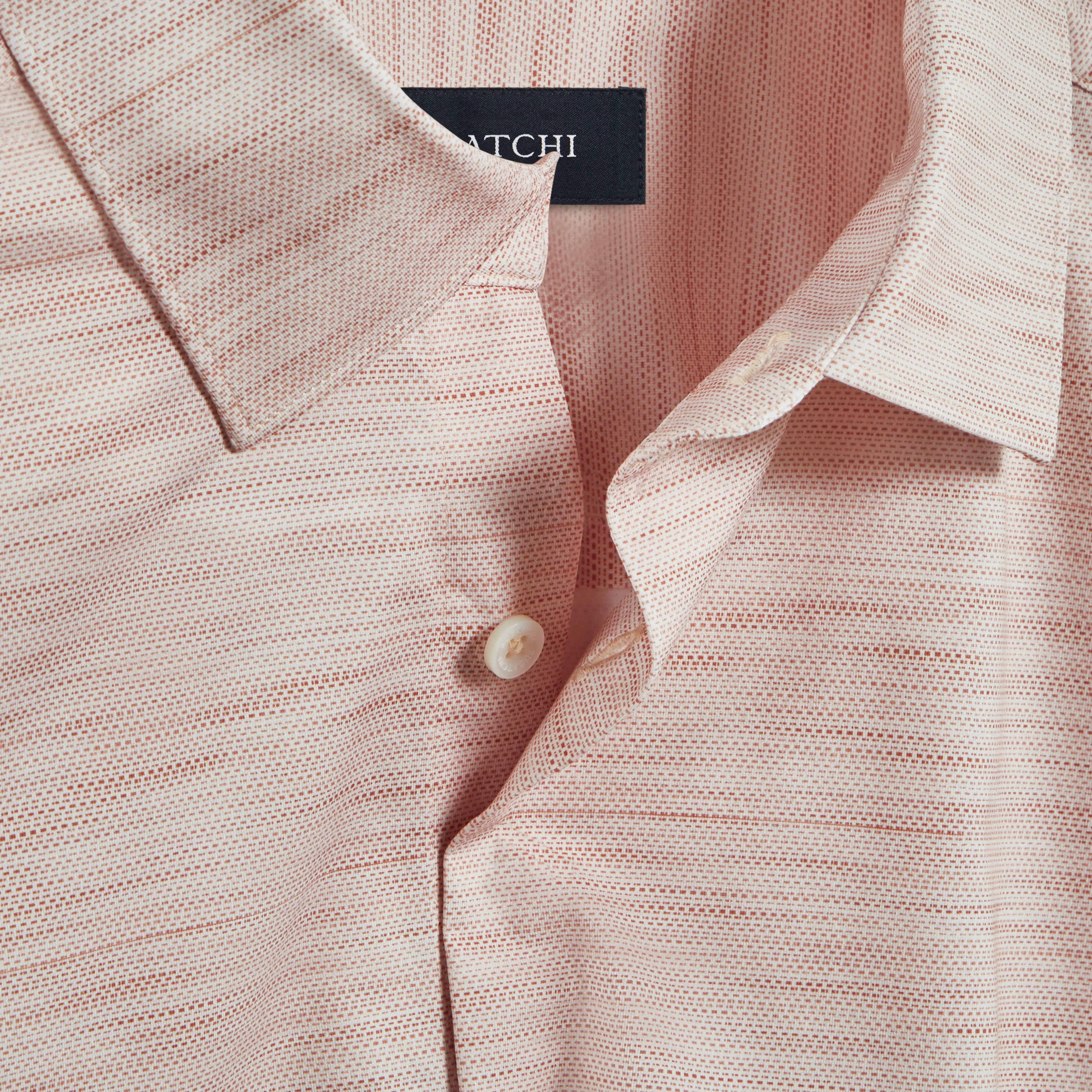 Victor Stitch Print OoohCotton Polo