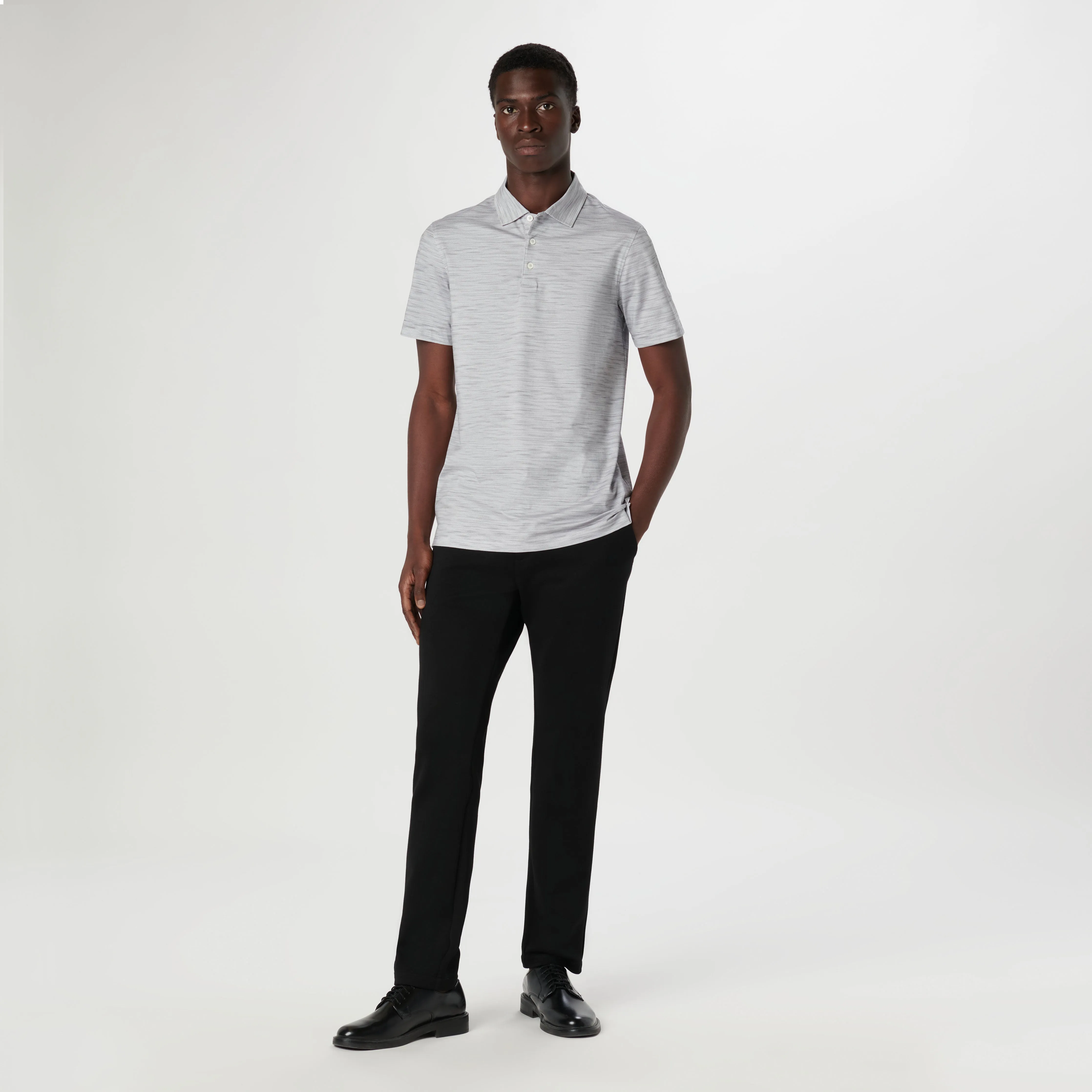 Victor Stitch Print OoohCotton Polo