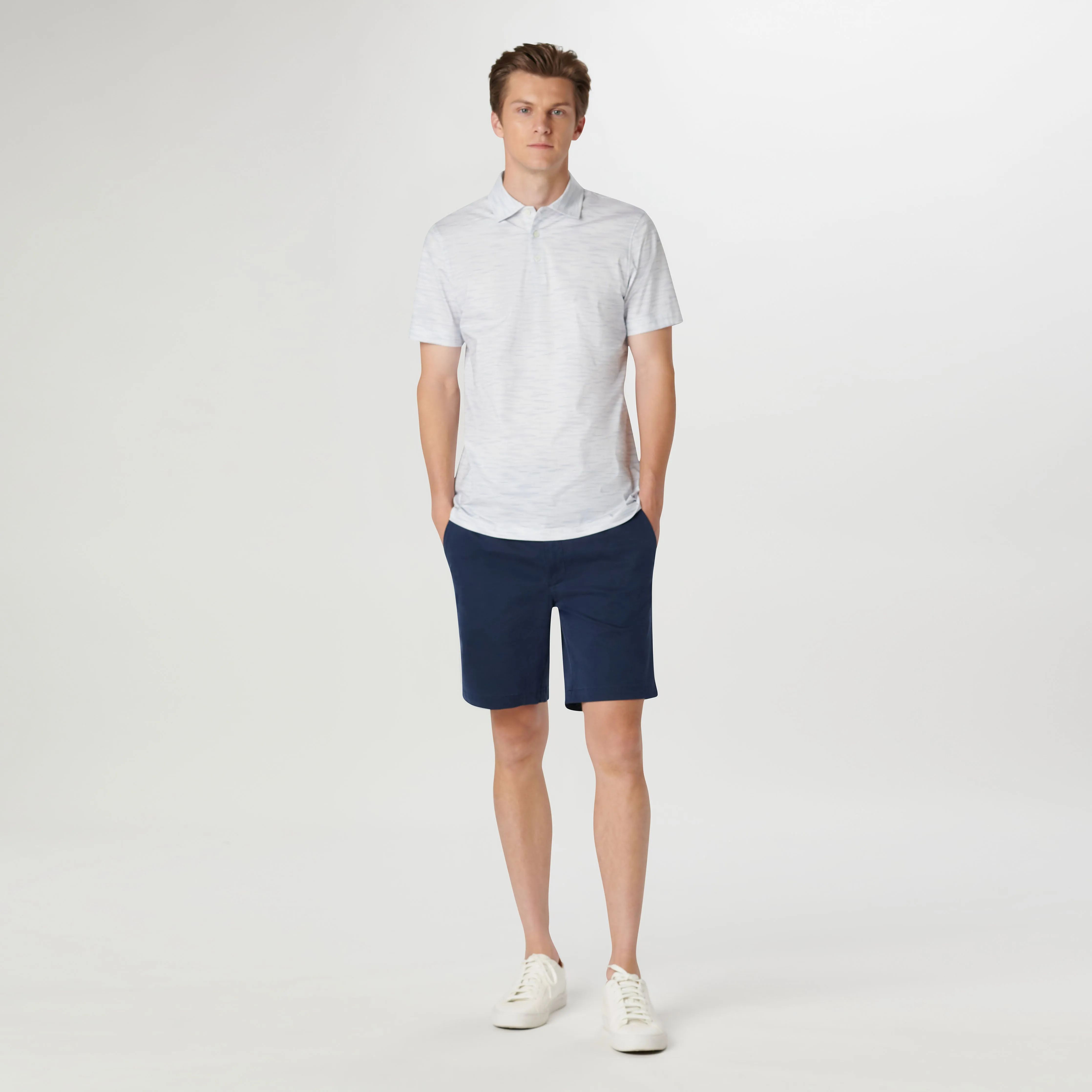 Victor Stitch Print OoohCotton Polo