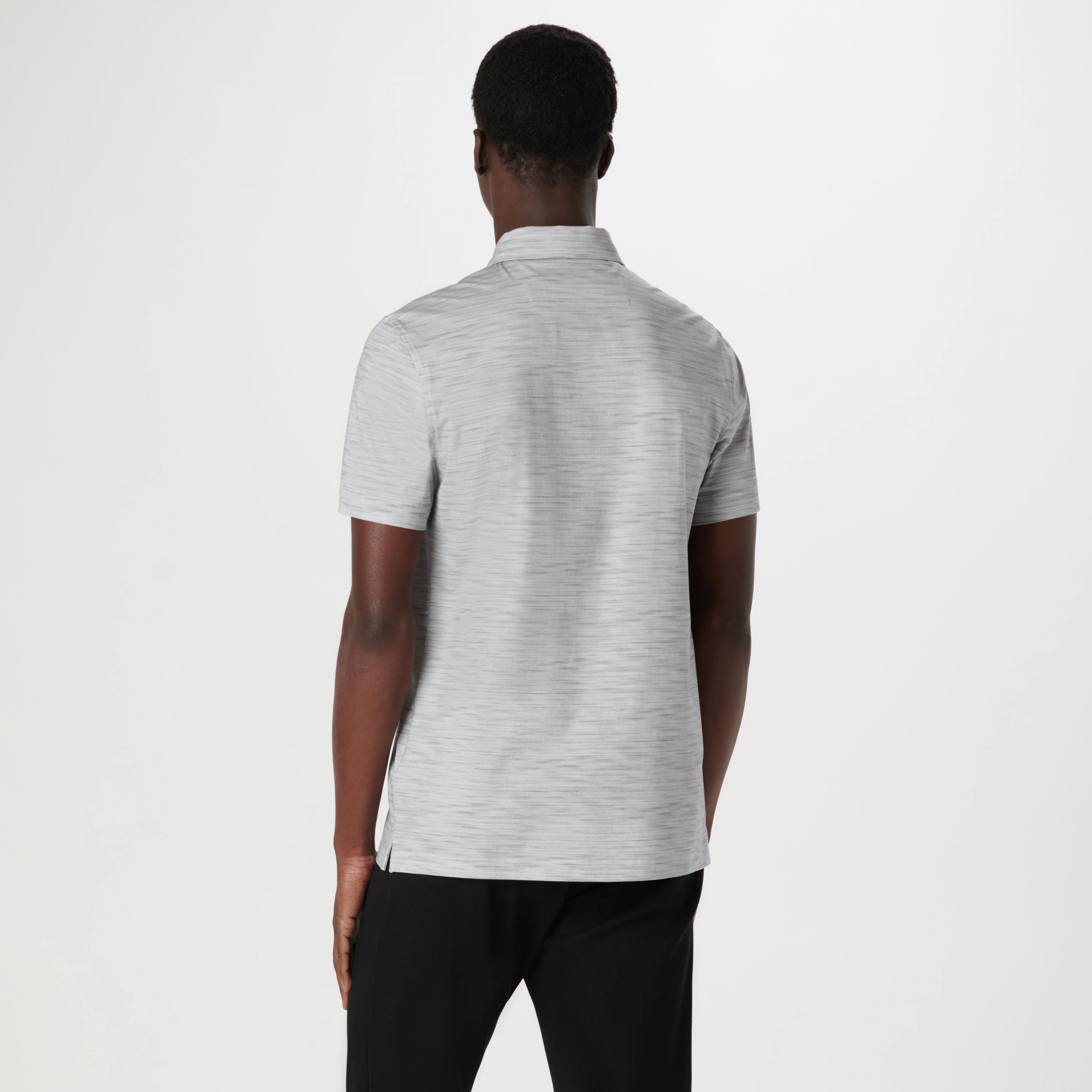 Victor Stitch Print OoohCotton Polo