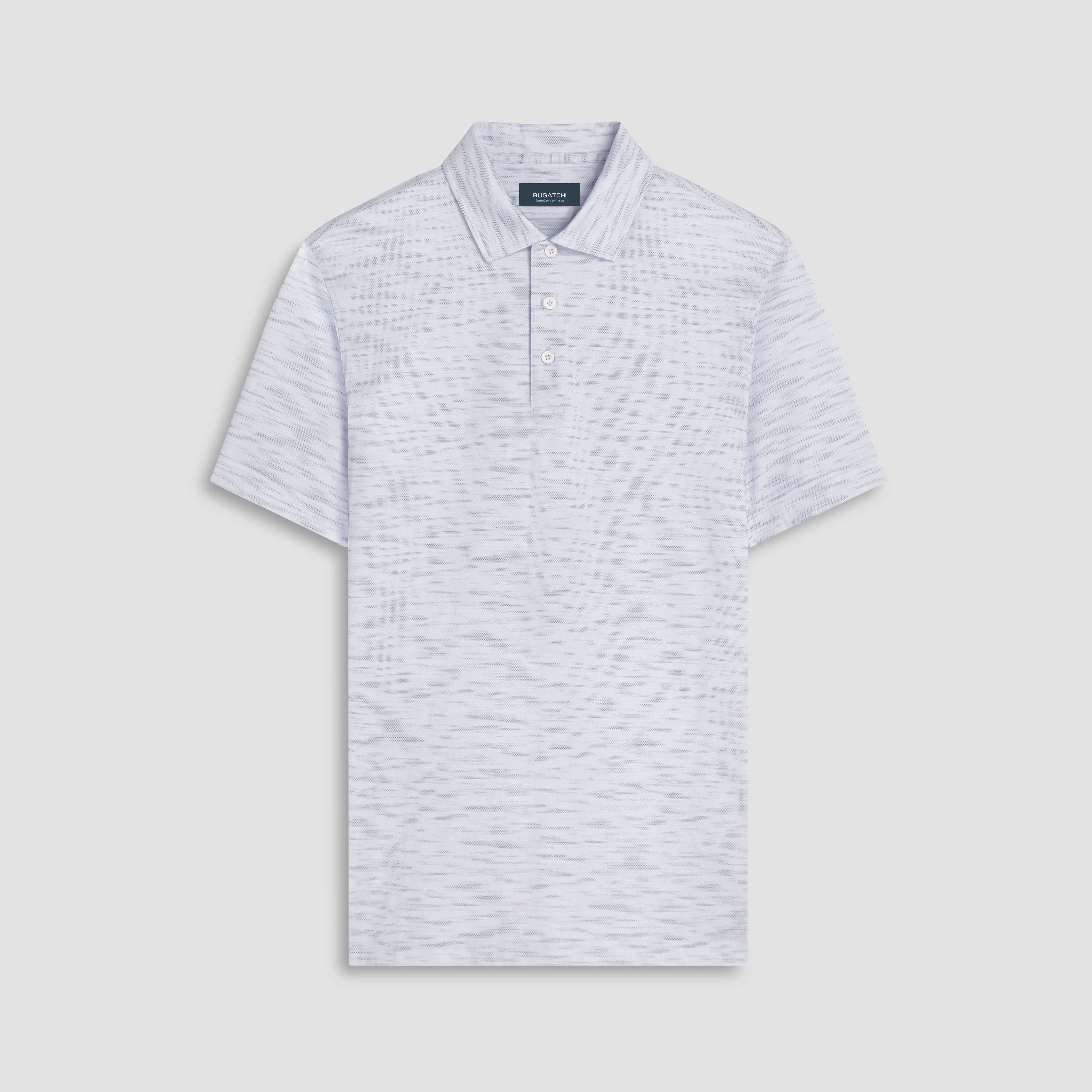 Victor Striated Print OoohCotton Polo