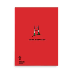 Wales Rugby 'Goal Post' Poster