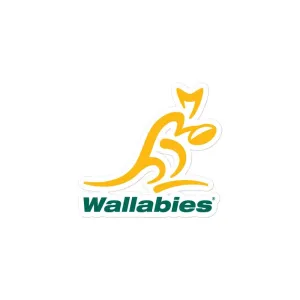 Wallabies Bubble-Free Stickers