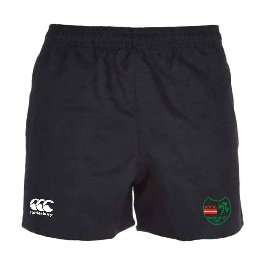 Washington Irish Rugby Professional Polyester Rugby Short by Canterbury