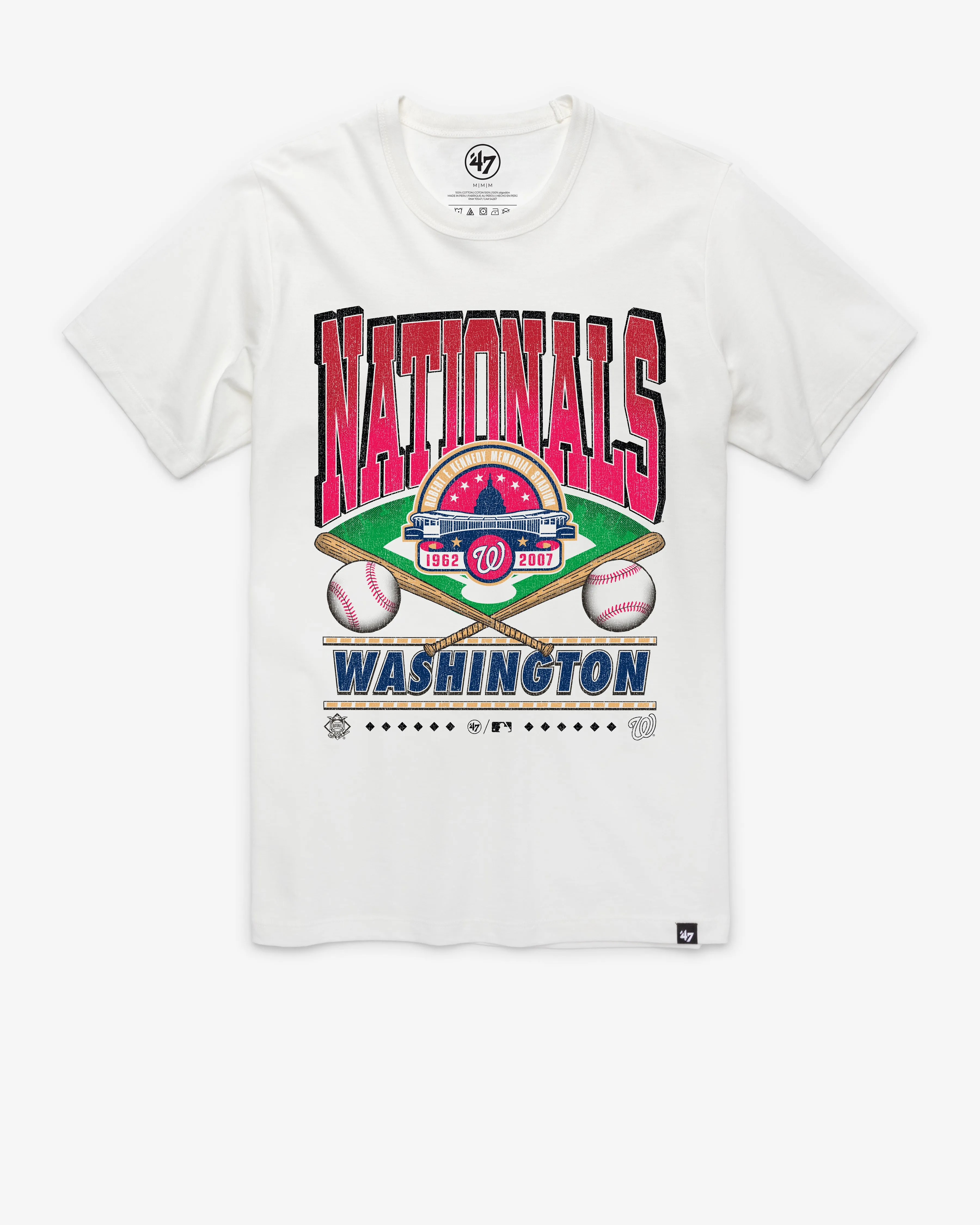 WASHINGTON NATIONALS STRAIGHT SHOT '47 FRANKLIN TEE