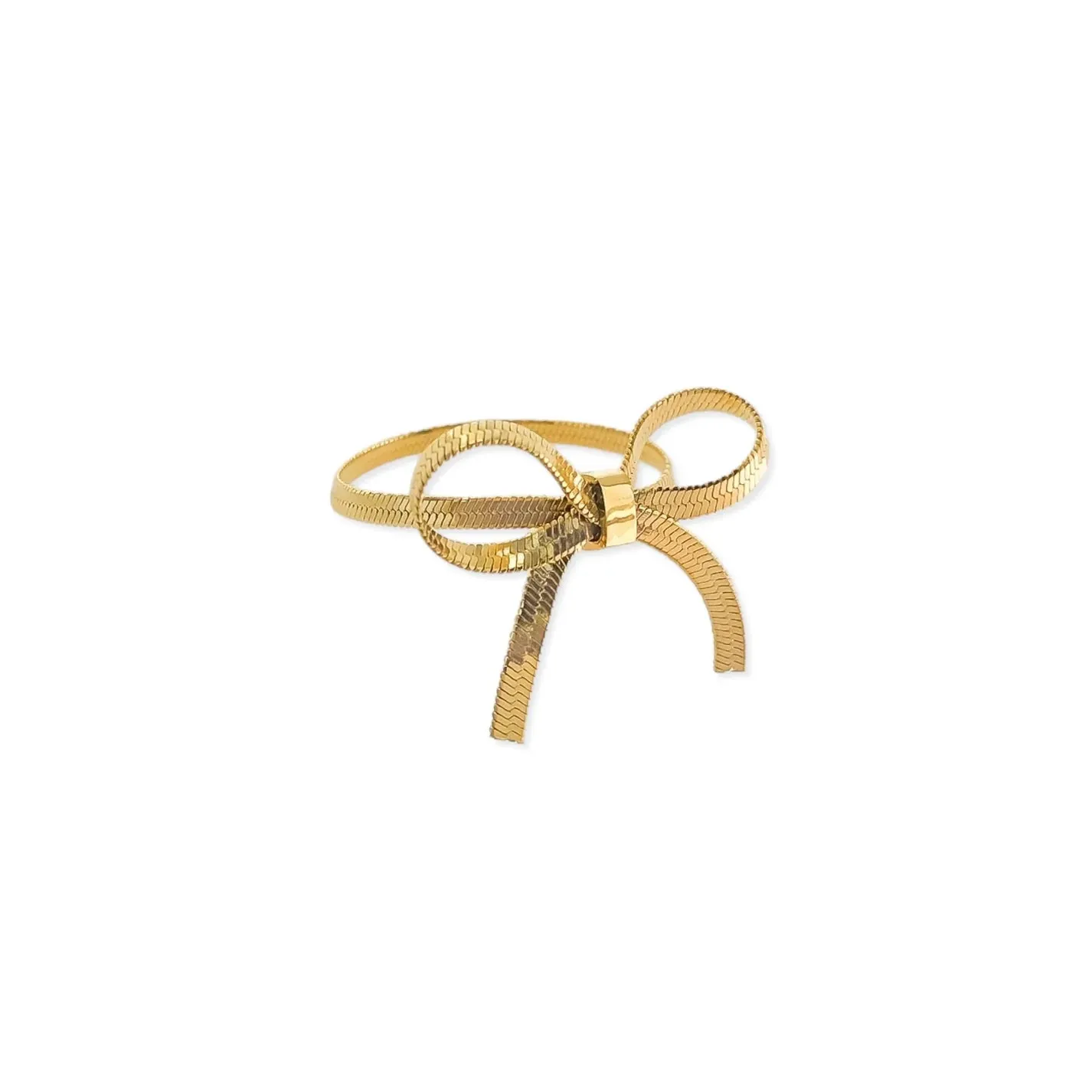 water resistant ribbon ring
